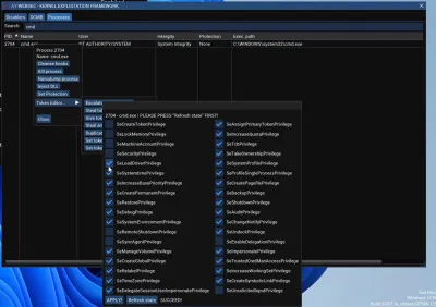 WebSec Kernel Exploitation Framework - Cyber Security