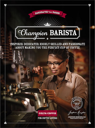 Costa Coffee  Handcrafted design solutions - Branding & Positioning