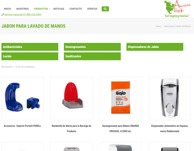 Sitio web empresa detallista en México - SEO