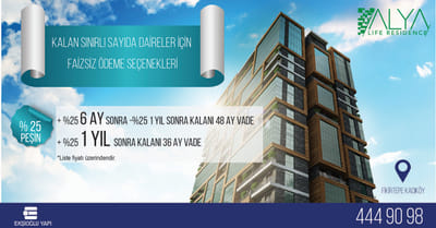 Ekşioğlu - Alya Life Residence - Social Media