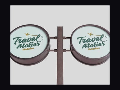 Travel Atelier Verbeken: logo en huisstijl voor een reisbureau - Branding & Positioning