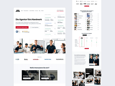 A&M Unternehmerberatung: Website Relaunch - Webseitengestaltung
