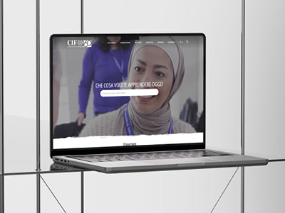 ITCILO - Corporate website - Ergonomia (UX/UI)