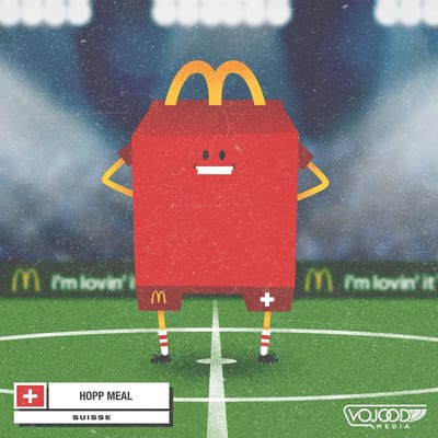 McDonald's Suisse : campagne digitale Coupe du Monde 2018 - Publicité en ligne