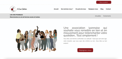 Le Cocon Solidaire - Site Vitrine - Référencement naturel
