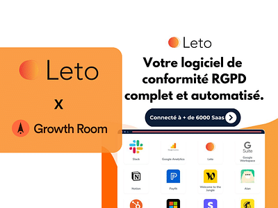 Leto Legal (SaaS RGPD) : lancement de l'offre - Data Consulting