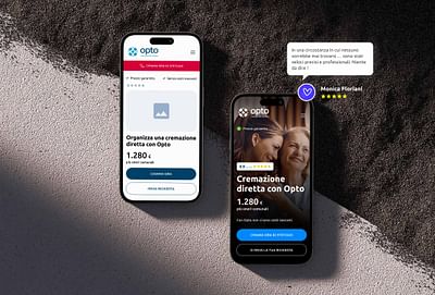 Opto - landing page - Ergonomia (UX/UI)