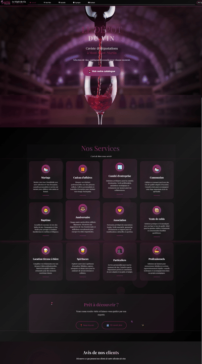 Développement site internet - Graphic Design