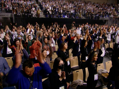 Team Building Body Percussion – 2200 participants – Rennes - Evento