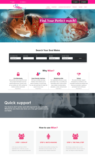 Milan For Life - SEO , SMM - SEO