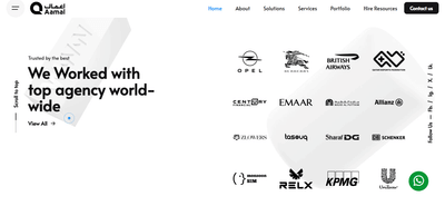 Digital Marketing Agency Website & branding - Website Creatie