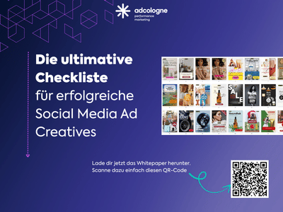 Erfolgreiche Social Media Ad Creatives - Onlinewerbung
