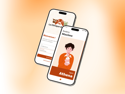 Clinique des NAC : application mobile de suivi de soins animalier - Développement de Logiciel