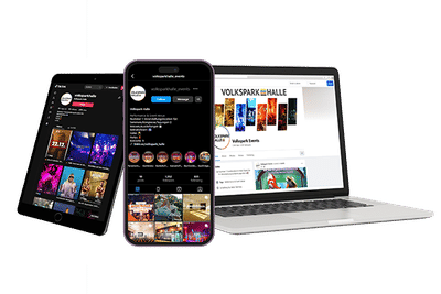 Volkspark Halle - Social Media Marketing - Social Media