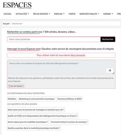 NLP & Generative AI - Queries on knowledge base (internet site) - Intelligence Artificielle