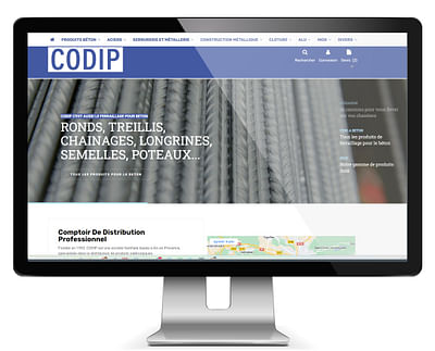 Gestion boutique CODIP - E-commerce