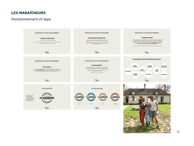 Positionnement et branding pour LES MARAÎCHEURS - Outdoor Reclame