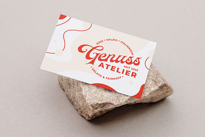 Genuss Atelier - Logo - Maskottchen - Graphic Design