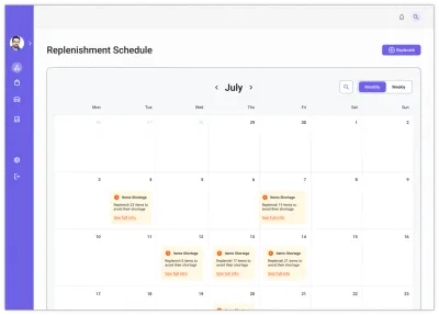 WMS with Customer Demand Forecasting - Artificial Intelligence