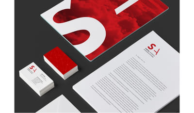 Samtel Avionics Logo & Brand Identity Design - Ontwerp