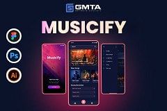 Musicify - Music Streaming Radio App - E-commerce