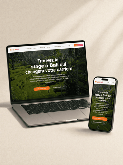 Création du Site Internet - Creación de Sitios Web