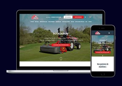Rotadairon - Création de site internet