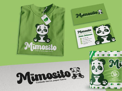 Mimosito el Panda - Image de marque & branding