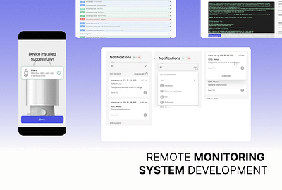 Remote Monitoring System Development - Software Development