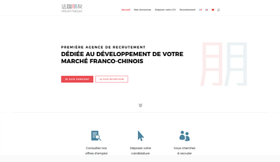 Création de site internet - MON AMI FRANÇAIS - Creación de Sitios Web