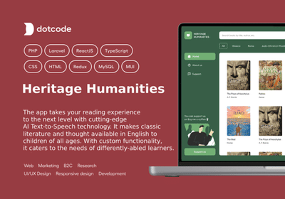 EdTech Platform with AI Text-to-Speech Integration - Artificial Intelligence