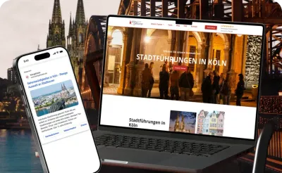 Kontinuierliche 30%-ige Umsatzsteigerung pro Jahr - Webseitengestaltung