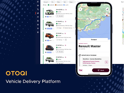 Vehicle Delivery Platform - App móvil