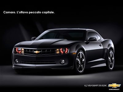 Chevrolet Camaro - Pubblicità
