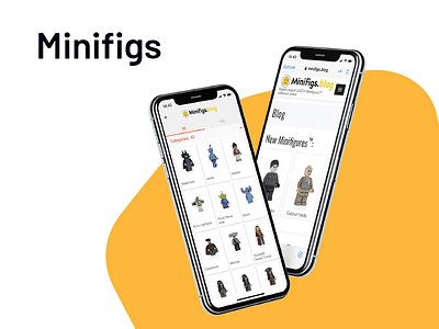 Minifigs - Applicazione Mobile