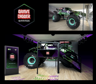 BKT Monster Jam: Immersive HQ Experience & Interactive Brand Landmark - Event
