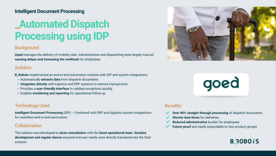 AI-Powered Document Processing & Automation for Goed - Artificial Intelligence