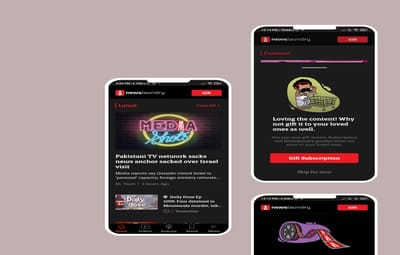 News Laundry Application - Ergonomie (UX/UI)