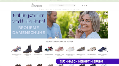 Schuhglück - SEO