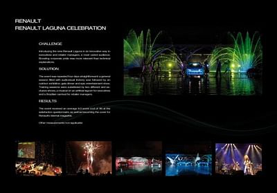 RENAULT LAGUNA CELEBRATION - Advertising