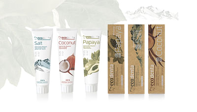 Ecodenta ECO line Packaging design - Branding y posicionamiento de marca
