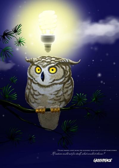 Owl (Idea) - Werbung
