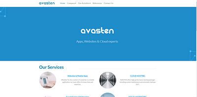 Création site internet - Avasten - Creazione di siti web