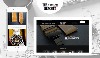The French Bracelet - Réalisation site e-commerce
