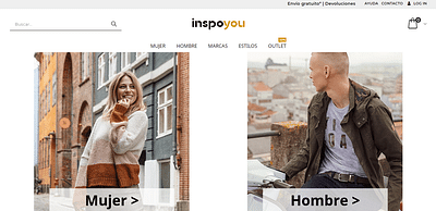 Creación ecommerce tienda online de moda Inspoyou - E-commerce