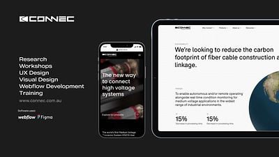 Connec - Webflow & Design - Website Creation
