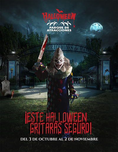 Parques Reunidos - Campaña Halloween - Branding & Posizionamento