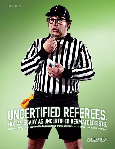 Referee - Werbung