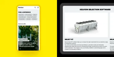 Kelvion - Corporate Website - Estrategia digital