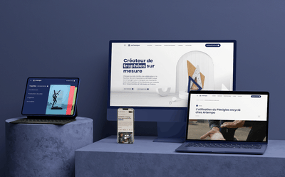 Refonte site web vitrine Artempo - Website Creation